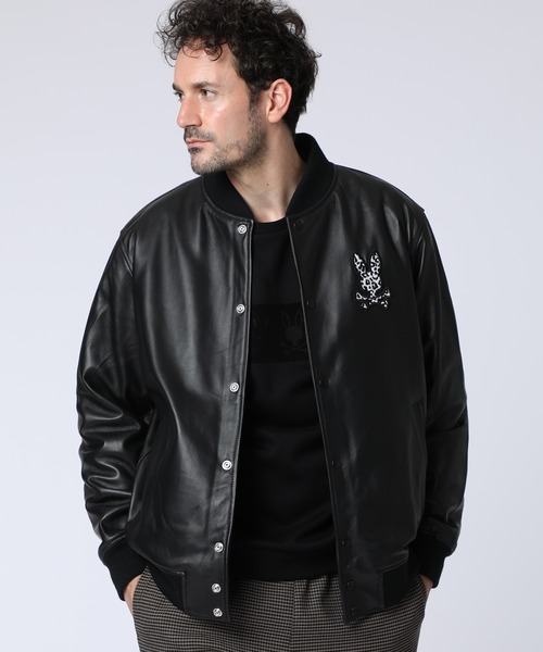 セール】シープレザー バーシティジャケット（その他アウター