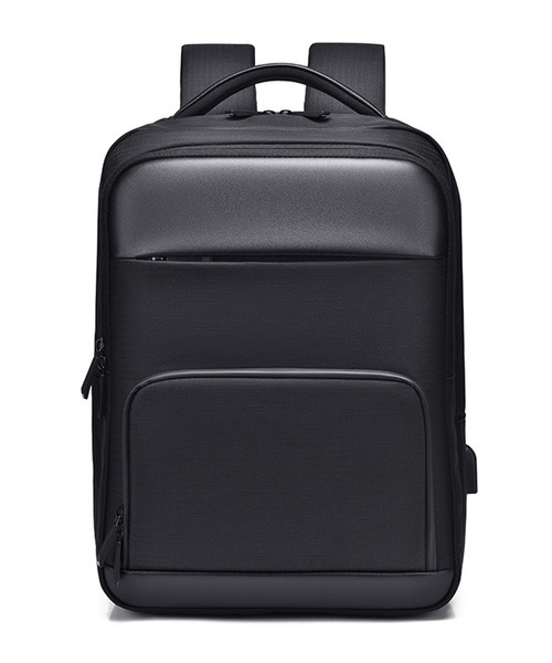 MAGASIN DE MODE TOOLS(マガジンデモードトゥールズ)の「【MAGASIN DE MODE TOOLS】ビジネスバックパック 撥水/PC・タブレット収納/充電ポート付き/A4収納 KNF147(バックパック/リュック・メンズ・ブラック/グレー・FREE)」の7枚目の写真