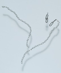 and cloud（アンドクラウド）の「Cable Chain Long Charm Pierce（ピアス（両耳用））」