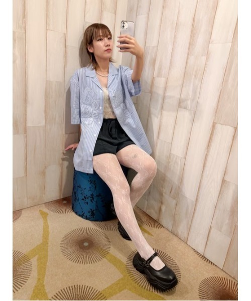 Desigual(デシグアル)の「【Desigual×BOTTER】半袖シャツ レタリング ブルー(シャツ/ブラウス・メンズ・ブルー・S/L/M/XL)」の1枚目の写真