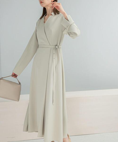 ベルトデザインカシュクールワンピース（ワンピース）｜URBAN RESEARCH