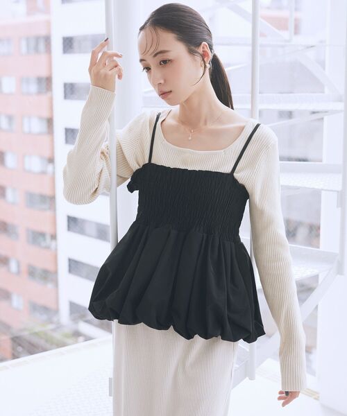 セール】バルーンビスチェ（ベスト）｜earth music&ecology（アース