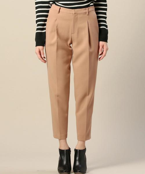 BEAUTY&YOUTH UNITED ARROWS（ビューティーアンドユースユナイテッドアローズ）の「BY ダブルクロスタックセンタープレスパンツ◆（その他パンツ・レディース・グレー/ブラック/ベージュ・LARGE/SMALL/MEDIUM）」の5枚目の写真