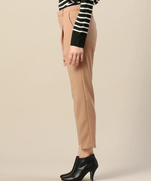 BEAUTY&YOUTH UNITED ARROWS（ビューティーアンドユースユナイテッドアローズ）の「BY ダブルクロスタックセンタープレスパンツ◆（その他パンツ・レディース・グレー/ブラック/ベージュ・LARGE/SMALL/MEDIUM）」の6枚目の写真