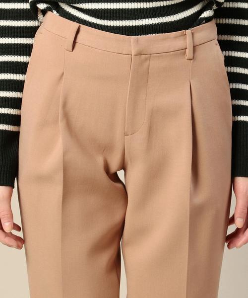 BEAUTY&YOUTH UNITED ARROWS（ビューティーアンドユースユナイテッドアローズ）の「BY ダブルクロスタックセンタープレスパンツ◆（その他パンツ・レディース・グレー/ブラック/ベージュ・LARGE/SMALL/MEDIUM）」の8枚目の写真