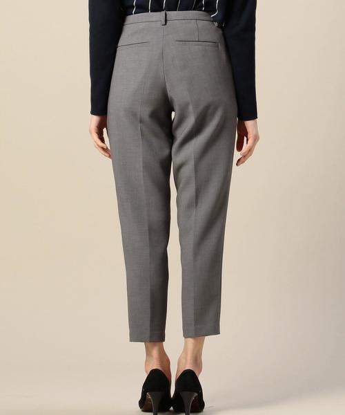 BEAUTY&YOUTH UNITED ARROWS（ビューティーアンドユースユナイテッドアローズ）の「BY ダブルクロスタックセンタープレスパンツ◆（その他パンツ・レディース・グレー/ブラック/ベージュ・LARGE/SMALL/MEDIUM）」の9枚目の写真