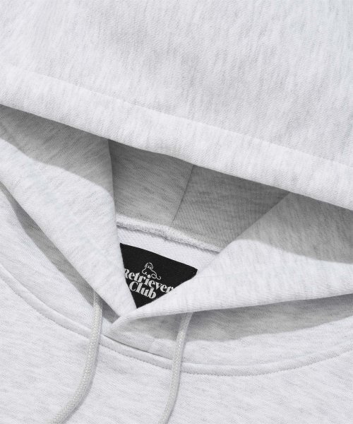 Retriever Club（レトリーバークラブ）の「HOWLING SOCCER HOODIE [MELANGE GRAY]（パーカー・レディース・その他・MEDIUM/LARGE/X-LARGE）」の3枚目の写真