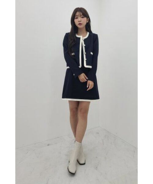 ZEROSTREET(ゼロストリート)の「ジェニビスチェワンピース / ネイビー(ワンピース・レディース・ネイビー・SMALL/MEDIUM)」の8枚目の写真