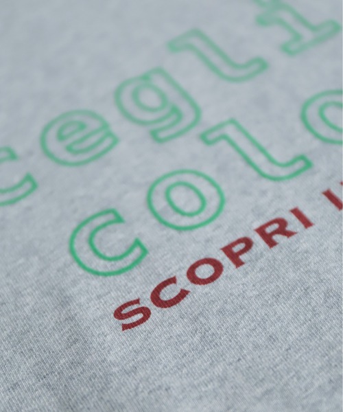 Blanc Bleu Minuit(ブランブルーミニュイ)の「フロッキーロゴPT クルーネックTEE(Tシャツ/カットソー・レディース・グレー/ホワイト・FREE)」の21枚目の写真