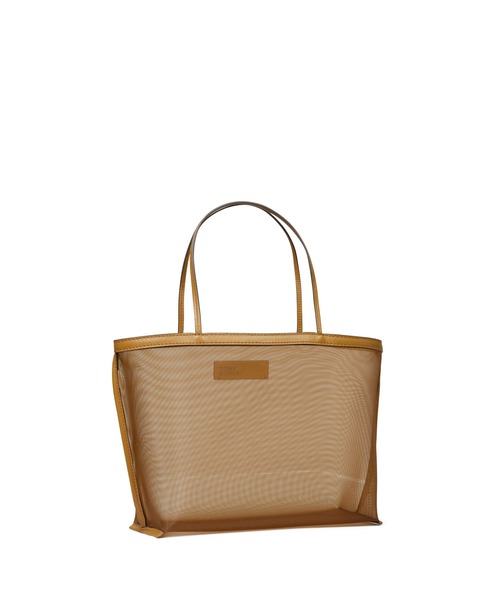 TORY BURCH（トリーバーチ）の「メッシュ トートバッグ（トートバッグ・レディース・サンドベージュ/ブラウン・ONE SIZE）」の2枚目の写真