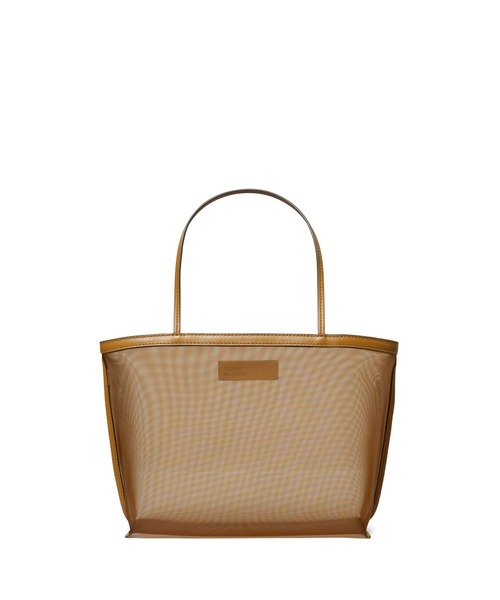 TORY BURCH（トリーバーチ）の「メッシュ トートバッグ（トートバッグ・レディース・サンドベージュ/ブラウン・ONE SIZE）」の3枚目の写真