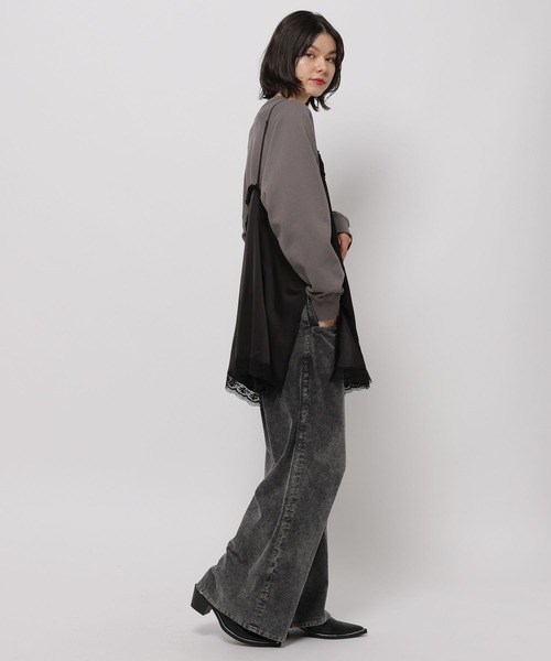 niko and（ニコアンド）の「【WILLIAM B.ELIOTT】レイヤードレース