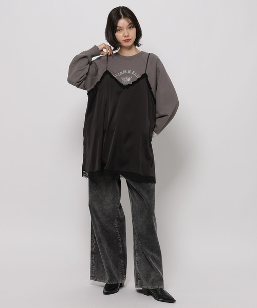 niko and（ニコアンド）の「【WILLIAM B.ELIOTT】レイヤードレース