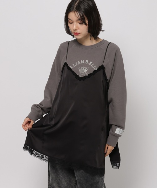 niko and（ニコアンド）の「【WILLIAM B.ELIOTT】レイヤードレース