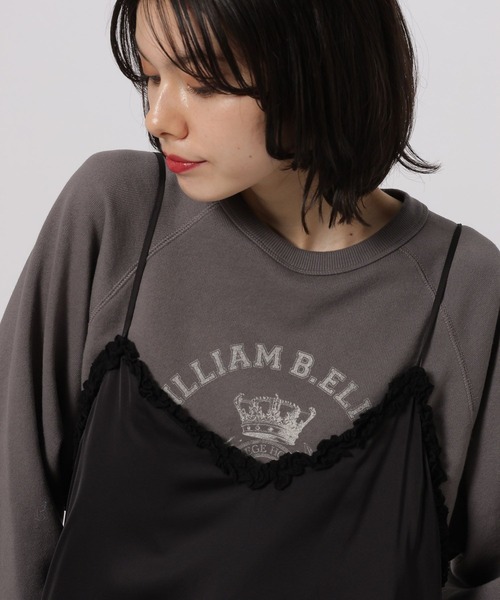 niko and...(ニコアンド)の「【WILLIAM B.ELIOTT】レイヤードレースキャミ(キャミソール・レディース・クリーム/ブラック・FREE)」の7枚目の写真