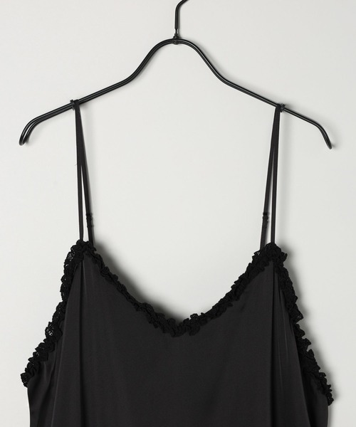niko and...(ニコアンド)の「【WILLIAM B.ELIOTT】レイヤードレースキャミ(キャミソール・レディース・クリーム/ブラック・FREE)」の14枚目の写真