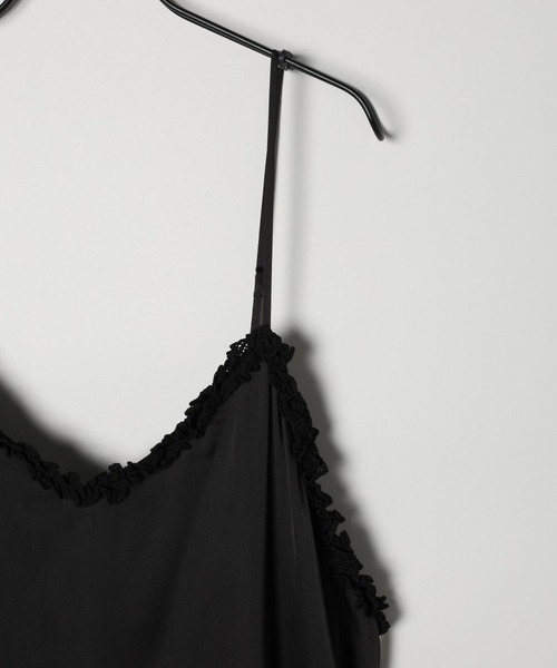 niko and...(ニコアンド)の「【WILLIAM B.ELIOTT】レイヤードレースキャミ(キャミソール・レディース・クリーム/ブラック・FREE)」の16枚目の写真