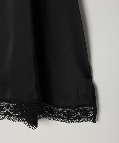 niko and...(ニコアンド)の「【WILLIAM B.ELIOTT】レイヤードレースキャミ(キャミソール・レディース・クリーム/ブラック・FREE)」の18枚目の写真