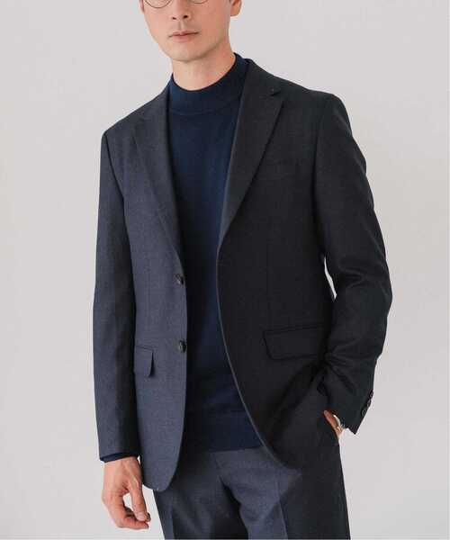 EDIFICE（エディフィス）の「SUPER 120’s ウールサキソニー 2ボタン ジャケット【セットアップ着用可能】（その他アウター・メンズ・チャコールグレー/グレー/ブラック/チョコ/ネイビー/ベージュ系その他/ブラウン・SMALL/MEDIUM/LARGE/X-LARGE）」の7枚目の写真