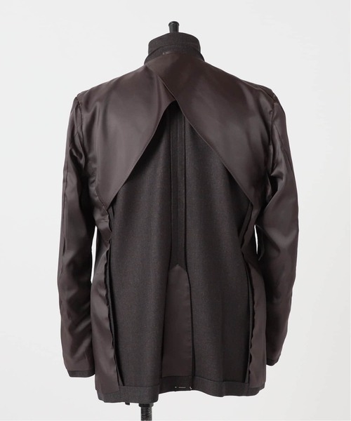 EDIFICE（エディフィス）の「SUPER 120’s ウールサキソニー 2ボタン ジャケット【セットアップ着用可能】（その他アウター・メンズ・チャコールグレー/グレー/ブラック/チョコ/ネイビー/ベージュ系その他/ブラウン・SMALL/MEDIUM/LARGE/X-LARGE）」の17枚目の写真