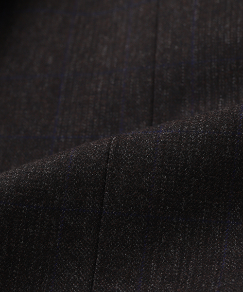 EDIFICE（エディフィス）の「SUPER 120’s ウールサキソニー 2ボタン ジャケット【セットアップ着用可能】（その他アウター・メンズ・チャコールグレー/グレー/ブラック/チョコ/ネイビー/ベージュ系その他/ブラウン・SMALL/MEDIUM/LARGE/X-LARGE）」の22枚目の写真