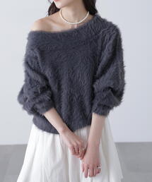 FREE'S MART | ◆〈ＭＦＭ〉ロングシャギーオフショルニット(ニット/セーター)