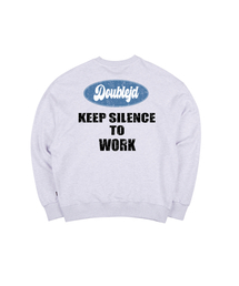 DOUBLE JD（ダブルジェイディー）の「キプサイレンス スウェット (ライトグレー)（スウェット）」