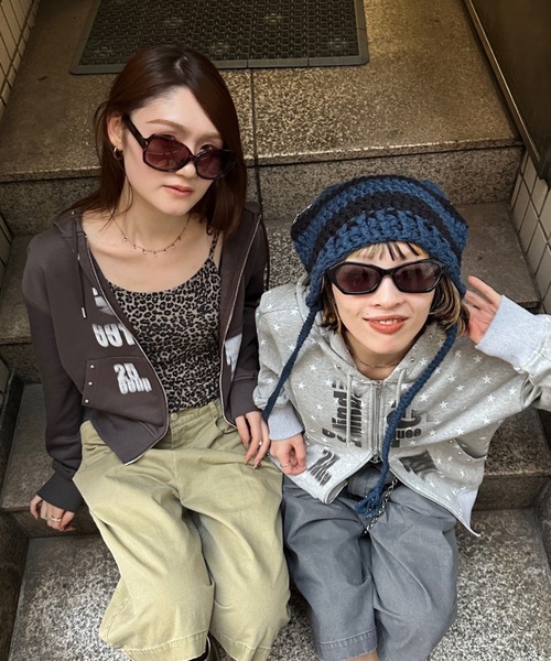 JEANASIS（ジーナシス）の「【25quee】スタッズプリントフーディ/636182（パーカー・レディース・レッド/チャコールグレー/グレー系その他/ブルー系その他・FREE）」の22枚目の写真