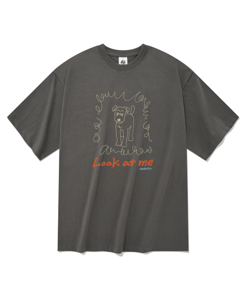 RADINEO(ラディネオ)の「ルックアットミー 半袖Tシャツ グレー(Tシャツ/カットソー・メンズ・その他・SMALL/MEDIUM/LARGE/X-LARGE)」の1枚目の写真