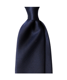 MANNERGRAM（マナーグラム）の「シルクワッフル無地ネイビー（ネクタイ）」