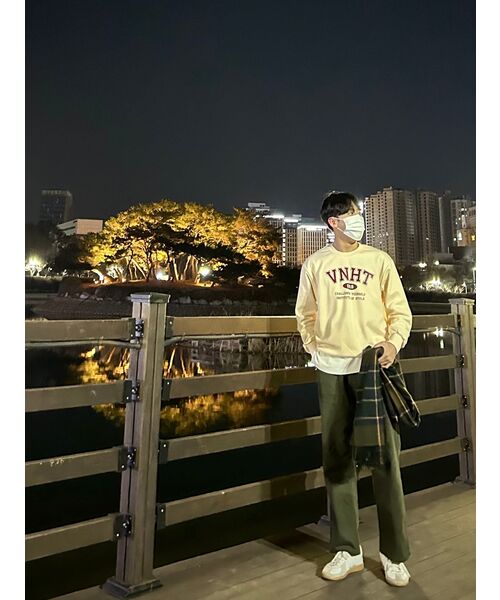 DECET(デケト)の「Dawn 2Pleats Wide Pants DCPT007Khaki(デニムパンツ・レディース・その他・34/32/30/26/28)」の9枚目の写真