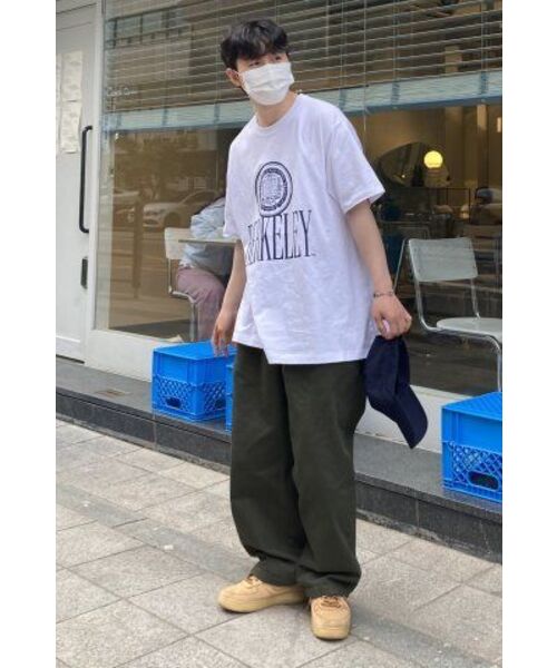 DECET(デケト)の「Dawn 2Pleats Wide Pants DCPT007Khaki(デニムパンツ・レディース・その他・34/32/30/26/28)」の17枚目の写真