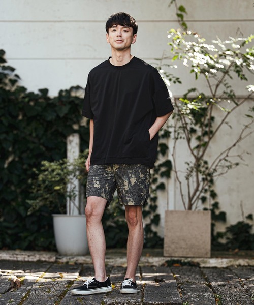 CALL&RESPONSE(コールアンドレスポンス)の「mt10126- オーバー半袖PO-KOKAGE Tシャツ(262-1324-19)(Tシャツ/カットソー・メンズ・ネイビー/グレー/ブラック・4/2)」の8枚目の写真