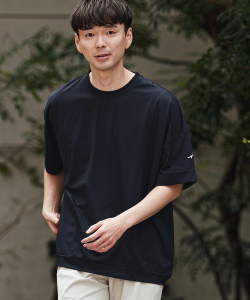 CALL&RESPONSE(コールアンドレスポンス)の「mt10126- オーバー半袖PO-KOKAGE Tシャツ(262-1324-19)(Tシャツ/カットソー・メンズ・ネイビー/グレー/ブラック・4/2)」の9枚目の写真