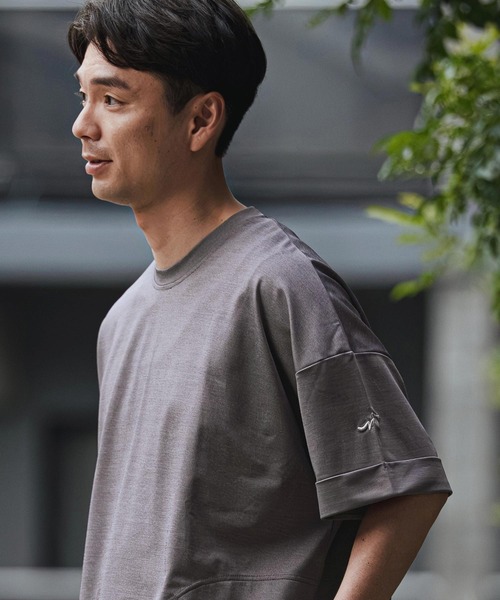 CALL&RESPONSE(コールアンドレスポンス)の「mt10126- オーバー半袖PO-KOKAGE Tシャツ(262-1324-19)(Tシャツ/カットソー・メンズ・ネイビー/グレー/ブラック・4/2)」の15枚目の写真