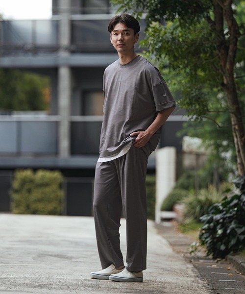 CALL&RESPONSE(コールアンドレスポンス)の「mt10126- オーバー半袖PO-KOKAGE Tシャツ(262-1324-19)(Tシャツ/カットソー・メンズ・ネイビー/グレー/ブラック・4/2)」の17枚目の写真