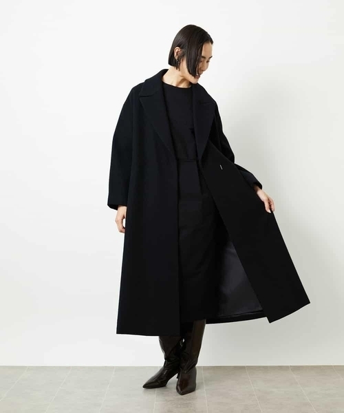 MICHEL KLEIN（ミッシェル・クラン）の「［オケージョン/セレモニー］スリーブコンシャスワンピース（ワンピース・レディース・ネイビー/ブラック・38）」の15枚目の写真