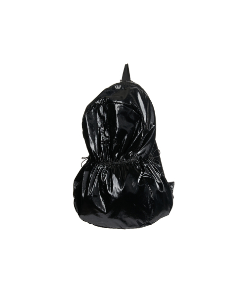 CHOROK STUDIO（チョロクスタジオ）の「Nagaja Peanut Bag #2 (Black)（バックパック/リュック・レディース・ブラック・FREE）」の2枚目の写真