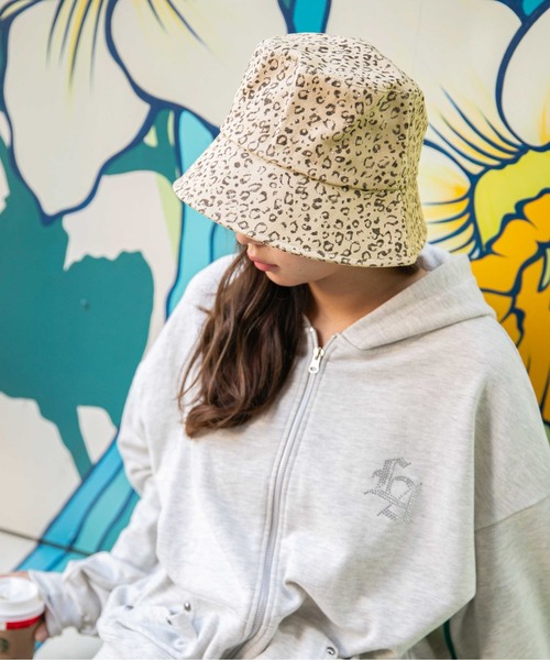 GORGE(ゴージ)の「《レオパード×キラッと加工》バケットハット 秋冬◎(ハット・レディース・ブラウン/アイボリー/グレー・F)」の5枚目の写真