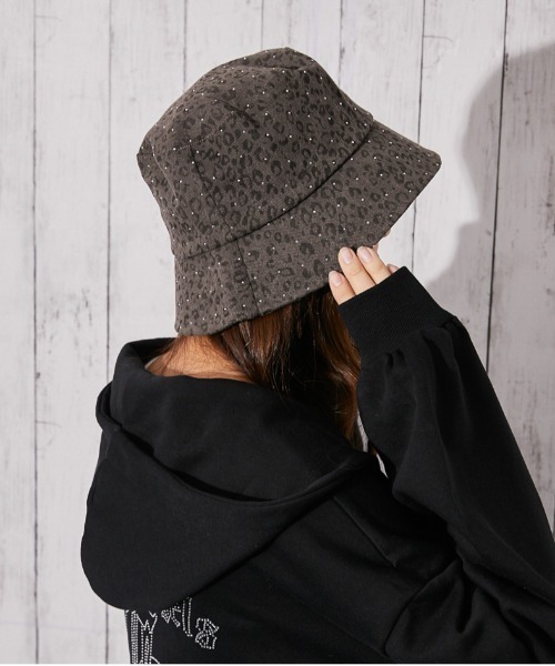 GORGE(ゴージ)の「《レオパード×キラッと加工》バケットハット 秋冬◎(ハット・レディース・ブラウン/アイボリー/グレー・F)」の10枚目の写真