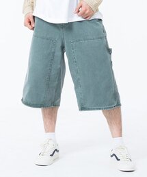 ピグメントカーペンタースショートパンツ [ディープグリーン]
