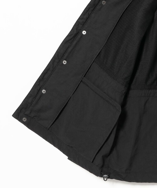 BEAMS（ビームス）の「M65 レイヤード ジャケット【ワイドフィット】（ミリタリージャケット・メンズ・ブラック/オリーブ・XL/M/L/S）」の4枚目の写真