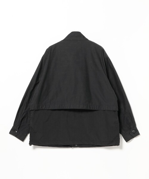 BEAMS（ビームス）の「M65 レイヤード ジャケット【ワイドフィット】（ミリタリージャケット・メンズ・ブラック/オリーブ・XL/M/L/S）」の5枚目の写真