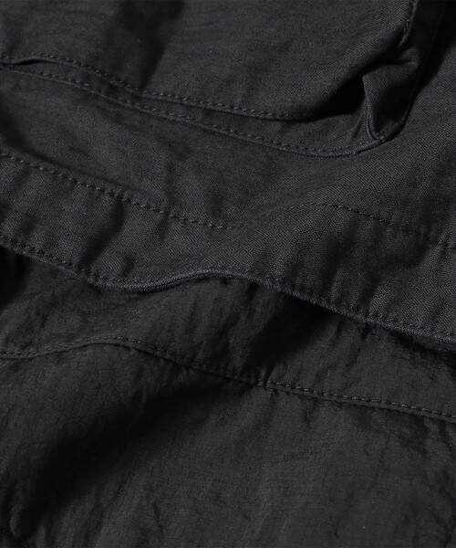 BEAMS（ビームス）の「M65 レイヤード ジャケット【ワイドフィット】（ミリタリージャケット・メンズ・ブラック/オリーブ・XL/M/L/S）」の6枚目の写真