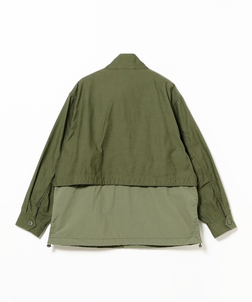 BEAMS（ビームス）の「M65 レイヤード ジャケット【ワイドフィット】（ミリタリージャケット・メンズ・ブラック/オリーブ・XL/M/L/S）」の15枚目の写真