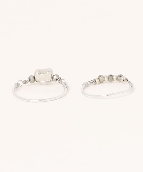 tone（トーン）の「【marumusubi】Heart ring(MA)（リング・レディース・シルバー/ゴールド・FREE）」の4枚目の写真