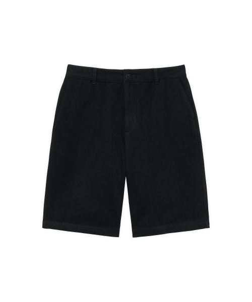 DRAW FIT（ドローフィット）の「ルゴ コットンハーフチノパンツ[ブラック]（その他パンツ・メンズ・その他・LARGE/MEDIUM/X-LARGE）」の3枚目の写真