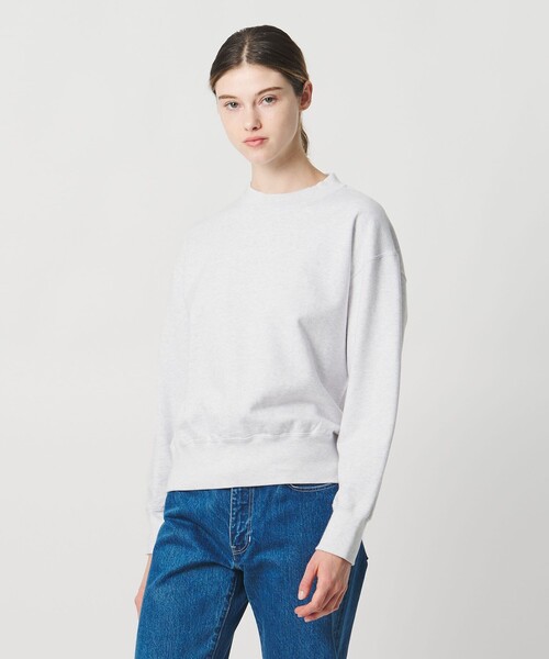 LOEFF（ロエフ）の「＜LOEFF＞スウェット プルオーバー UNISEX（スウェット・レディース・ライトグレー/ライトブルー/ネイビー・0/2/1）」の4枚目の写真