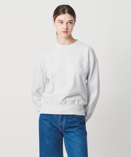 LOEFF（ロエフ）の「＜LOEFF＞スウェット プルオーバー UNISEX（スウェット・レディース・ライトグレー/ライトブルー/ネイビー・0/2/1）」の5枚目の写真