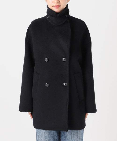 Spick & Span（スピックアンドスパン）の「《WEB限定 / 追加2》TICCA / ティッカ ピーコート（ピーコート・レディース・ブラック・FREE）」の3枚目の写真